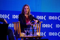 La secretaría de Energía, Flavia Royón, destacó el cambio en el balance energético que tendrá lugar a partir de la puesta en operaciones del Gasoducto Presidente Néstor Kirchner. Foto: Télam