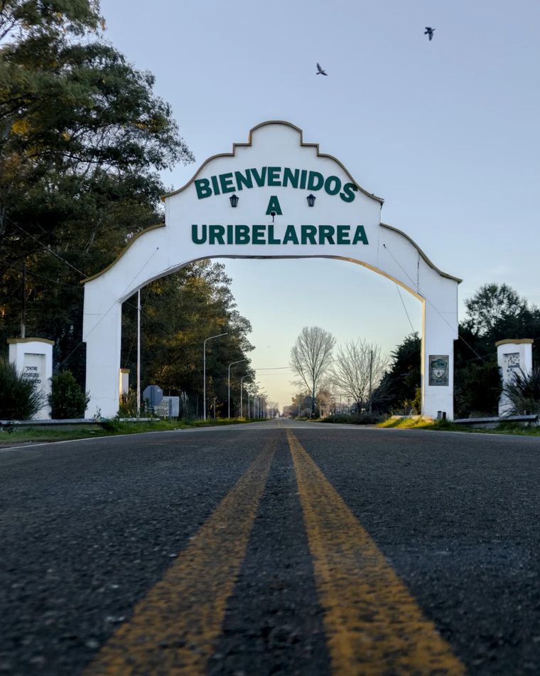 La antigua estación ferroviaria recuerda el origen histórico del pueblo.