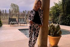 Angie Landaburu en Mendoza. Foto: Instagram