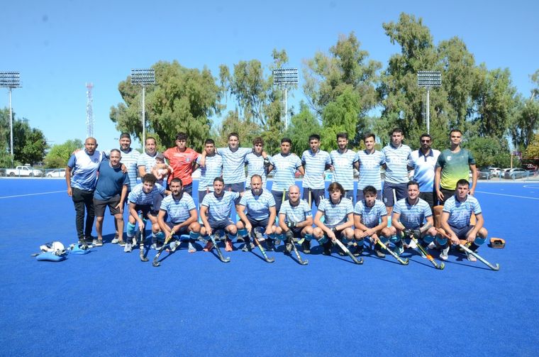 Banco Nación gritó campeón en masculino Foto: Asosiación de hockey de Mendoza