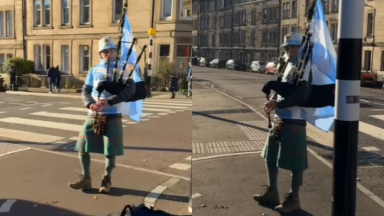 El ex Puma Eliseo Branca compartió el video en sus redes sociales y se hizo viral.&nbsp;