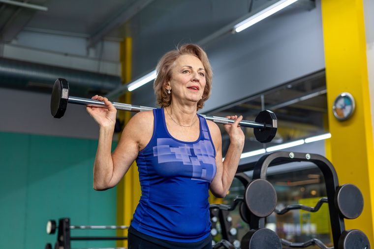 Ejercicios para ganar masa muscular. Fuente: Shutterstock.