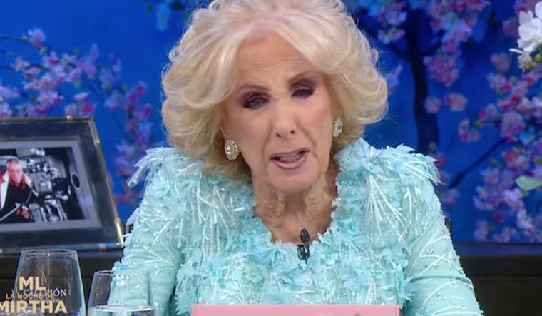 Mirtha Legrand habló del despido de su chofer. Foto: Captura de video El Trece