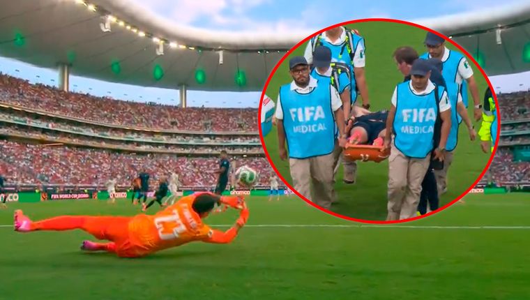 Uruguay recibió dos golpazos en cuestión de segundos.