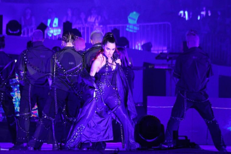 Lali la rompió en el cierre de Vendimia Foto: Santiago Tagua/MDZ