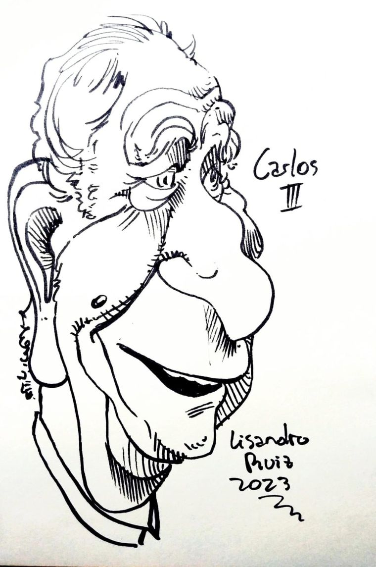 El Rey Carlos III Foto: Foto: Juan Barros