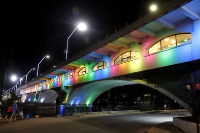 MDZol | El proyecto de instalar un bar temático en el puente Uruguay espera estar listo para fines del mes de enero. Foto: Destino Córdoba