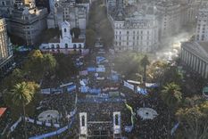La cuarta marcha universitaria fue masiva.