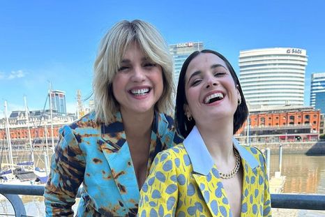 ¡Divinas! Mira los trajes que eligieron Araceli González y Flor Torrente Foto: Instagram