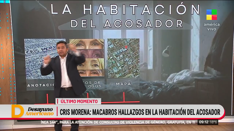 Los macabros hallazgos en la casa del acosador de Cris Morena. Los macabros hallazgos en la casa del acosador de Cris Morena.