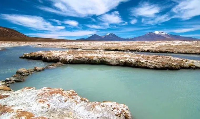 Las termas ubicadas en Chile. Las termas ubicadas en Chile.