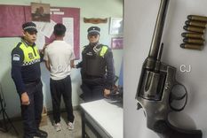 Un adolescente de 17 años fue detenido por las autoridades tras ingresar a una escuela con un arma de fuego cargada dentro de su mochila.