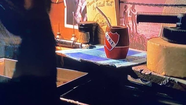 El mate es un regalo que le hicieron en Argentina. El mate es un regalo que le hicieron en Argentina.