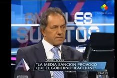 scioli: culpar a la herencia recibida es solo una excusa