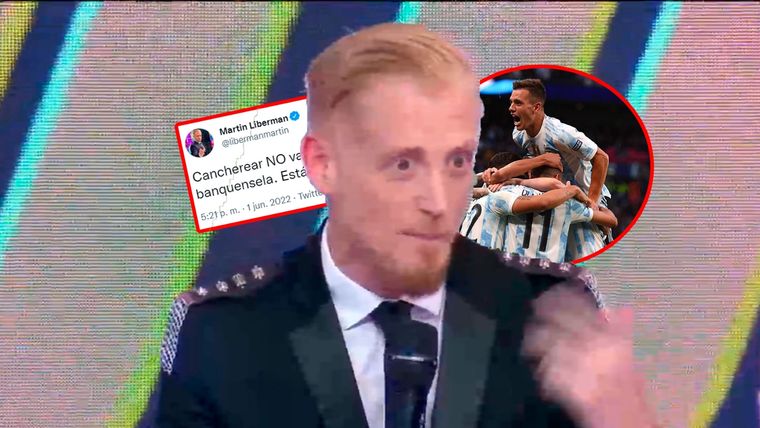 Martín Liberman apuntó contra los jugadores de la Selección argentina porque consideró que se burlaron de sus rivales en la Finalissima.