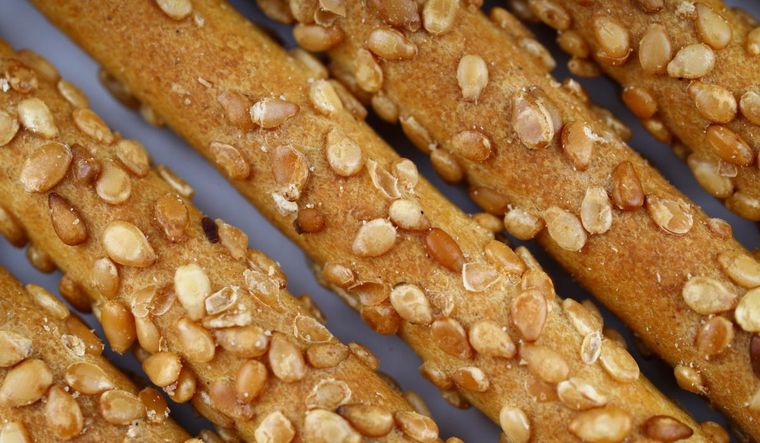 Receta de grisines con sésamo