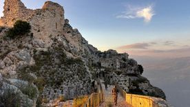 El castillo de Beaufort es una fortaleza estratégica situada en el sur del Líbano.