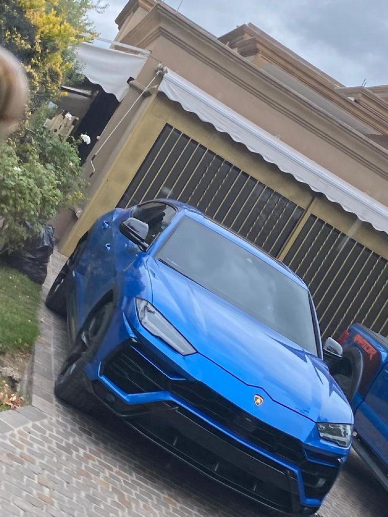 El único Lamborghini Urus de Mendoza Foto: Gentileza