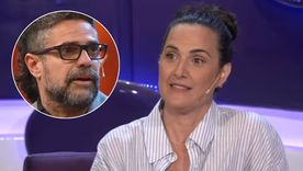Julieta Díaz no pudo esquivar las preguntas sobre Luciano Castro. / Captura de TV Julieta Díaz no pudo esquivar las preguntas sobre Luciano Castro. / Captura de TV