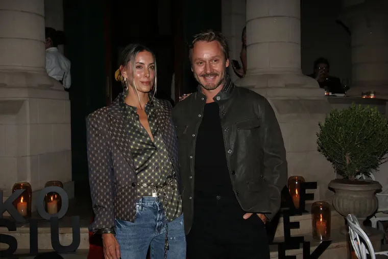 Benjamín Vicuña y Anita Espasandín. Benjamín Vicuña y Anita Espasandín.