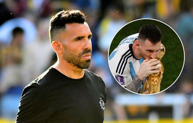 Carlos Tevez - Lionel Messi El Apache reveló por qué no llamó a Messi después del título de Argentina en el Mundial.