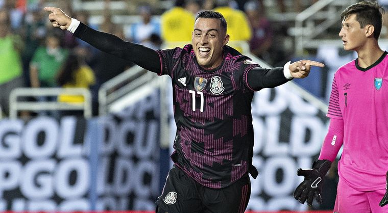 Funes Mori anotó dos goles en la victoria de México por 3 a 0 ante Guatemala Foto: Selección Nacional de México