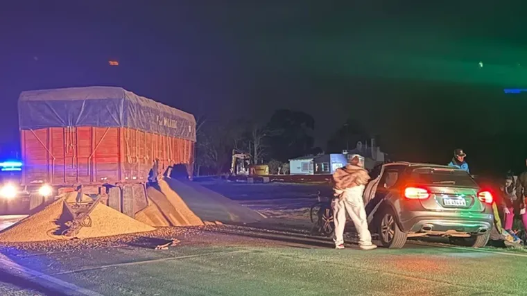 El choque entre el camionero y el médico ocurrió en la Ruta 88. 