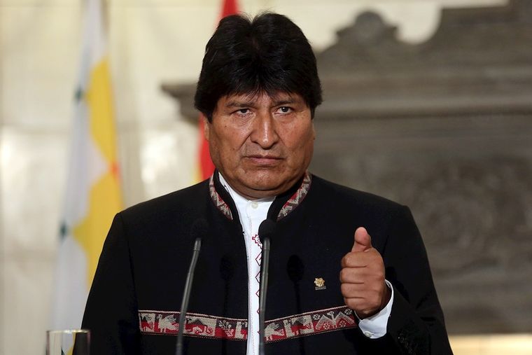 Evo Morales dijo que desde Argentina seguirá luchando por la Patria Grande. Foto: EFE