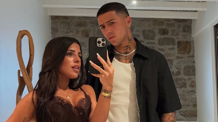 Un picante intercambio entre la pareja. Créditos: Instagram / valucervantes