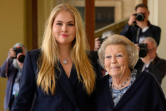 Este fue el llamativo look con el que se lució Amalia de los Países Bajos. Foto: INSTAGRAM @koninklijkhuis Este fue el llamativo look con el que se lució Amalia de los Países Bajos. Foto: INSTAGRAM @koninklijkhuis