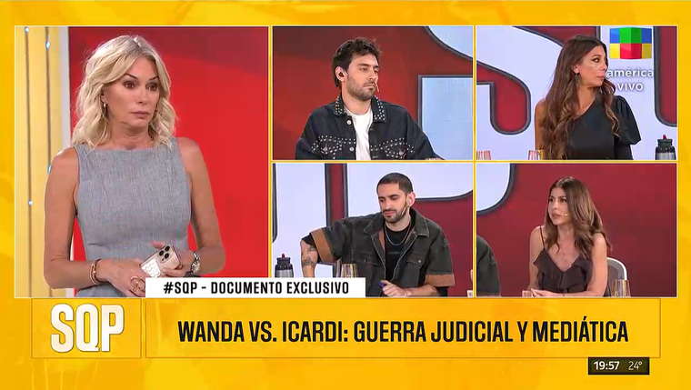 ¿Se desata una nueva polémica entre Wanda Nara y Mauro Icardi? Foto: captura de video / América TV. ¿Se desata una nueva polémica entre Wanda Nara y Mauro Icardi? Foto: captura de video / América TV.