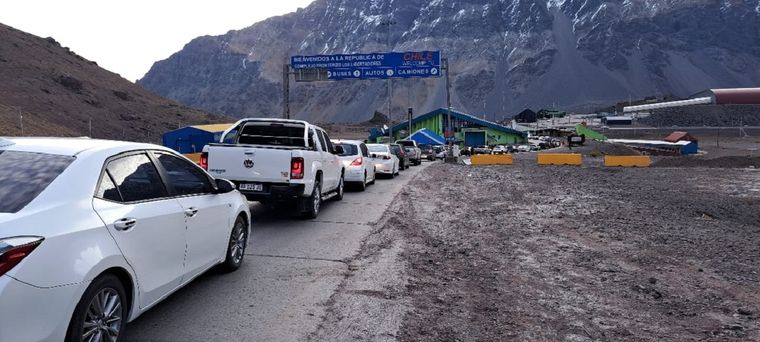 Las demoras son de 3 horas este sábado Foto: Osvaldo Valle