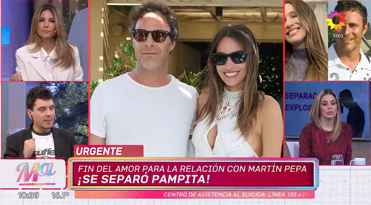 Fin del amor. Foto: captura de video/ El Trece. Fin del amor. Foto: captura de video/ El Trece. 