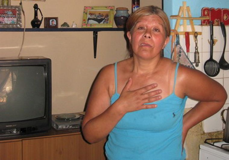 Cristina Parejas en su casa del Plan Sismo. Foto: Carlos Fernández/MDZ