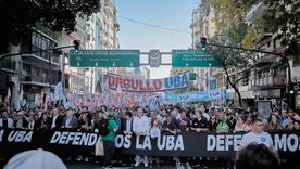 Se hizo una nueva marcha universitaria el 12 de mayo Se hizo una nueva marcha universitaria el 12 de mayo