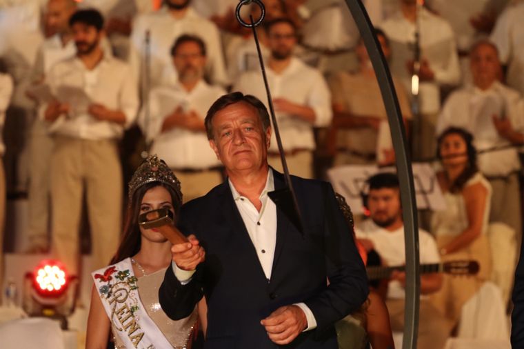 Toda la semana en la provincia de Mendoza hubo eventos vendimiales y contaron con la visita de funcionarios de Nación. Foto: Maximiliano Ríos/MDZ