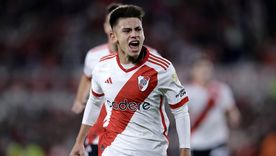 Echeverri expresó su deseo de volver a River en 2026. Foto: FotoBaires Echeverri expresó su deseo de volver a River en 2026. Foto: FotoBaires