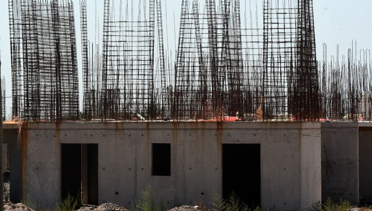 Los hierros se encuentran oxidados Foto: ALF PONCE MERCADO / MDZ