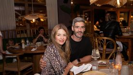 Marcela Kloosterboer junto a Fernando Sieling, su marido. Marcela Kloosterboer junto a Fernando Sieling, su marido.