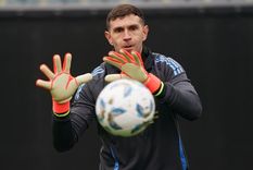 Dibu fue muy sincero y reiteró que quiere estar en los Juegos Olímpicos. Foto: @Argentina Dibu fue muy sincero y reiteró que quiere estar en los Juegos Olímpicos. Foto: @Argentina