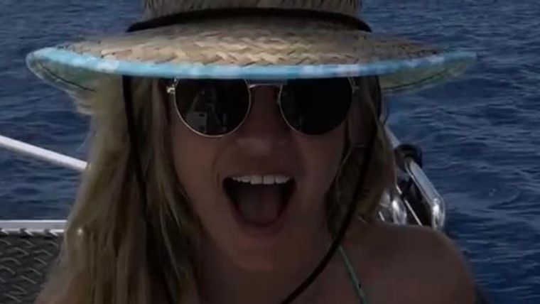 Britney Spears En la playa Foto: @britneyspears
