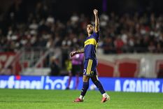 Lozano, héroe de Boca en el Morumbí con un gol cargado de emoción.