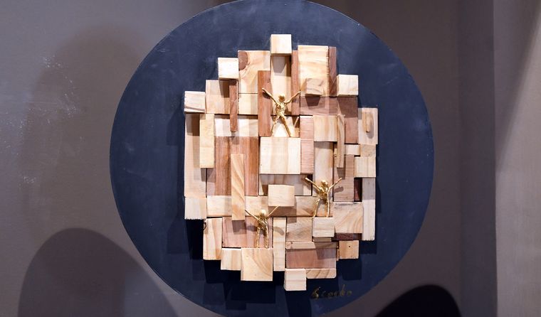 Obra de Gabriela Scordo. Obra de Gabriela Scordo.