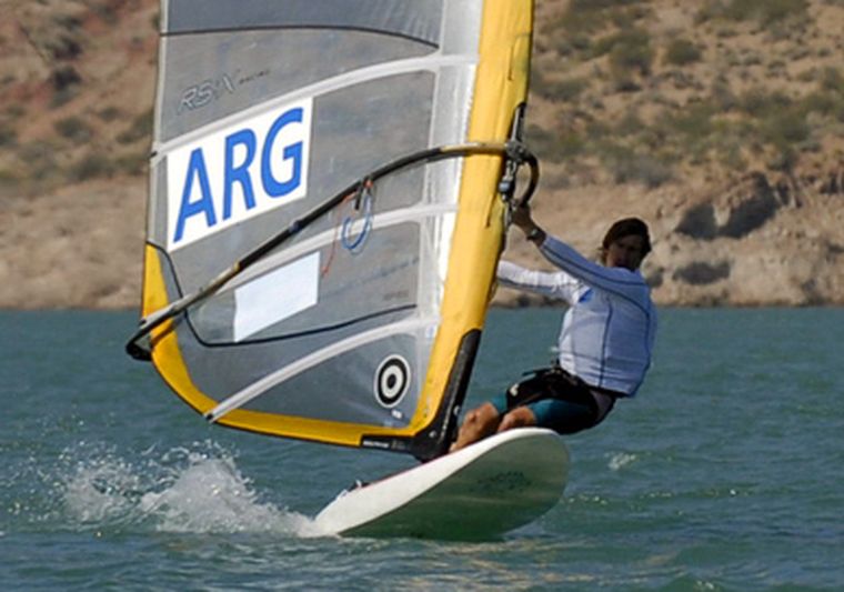 Lo logró. El cordobés se consagró campeón mundial de raceboard. Foto: Gonzalo Bravo / MDZ