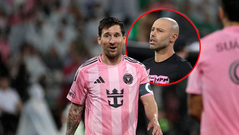 Mascherano habló sobre las sustituciones de Messi en los amistosos.