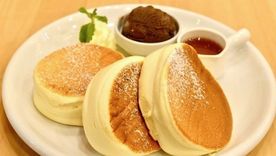 Probá hacer los panqueques soufflé japoneses. Probá hacer los panqueques soufflé japoneses.