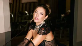 Mirá el look de Stephanie Demner.