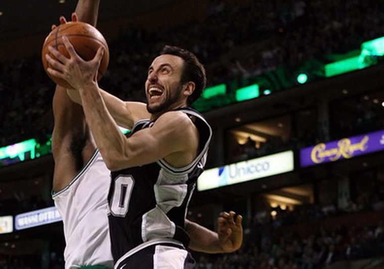 Manu en acción. Foto: NA