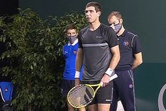 tras superar la qualy, delbonis se despidio rapidamente de paris