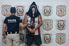 El hombre fue detenido antes del partido Foto: Gentileza El hombre fue detenido antes del partido Foto: Gentileza